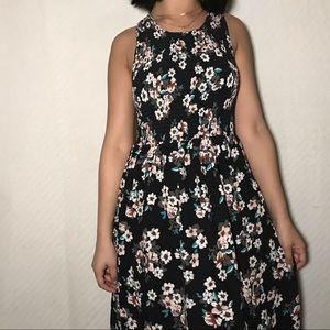 Long floral dress